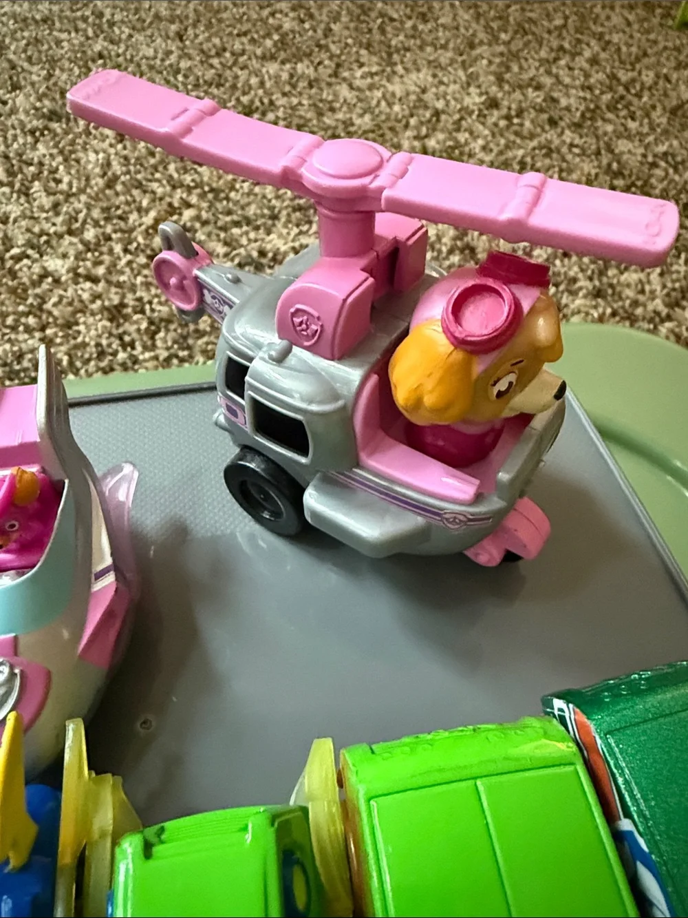 Paw Patrol Vehicle Collection - Pink, Blue, Green, Yellow, Orange, Red